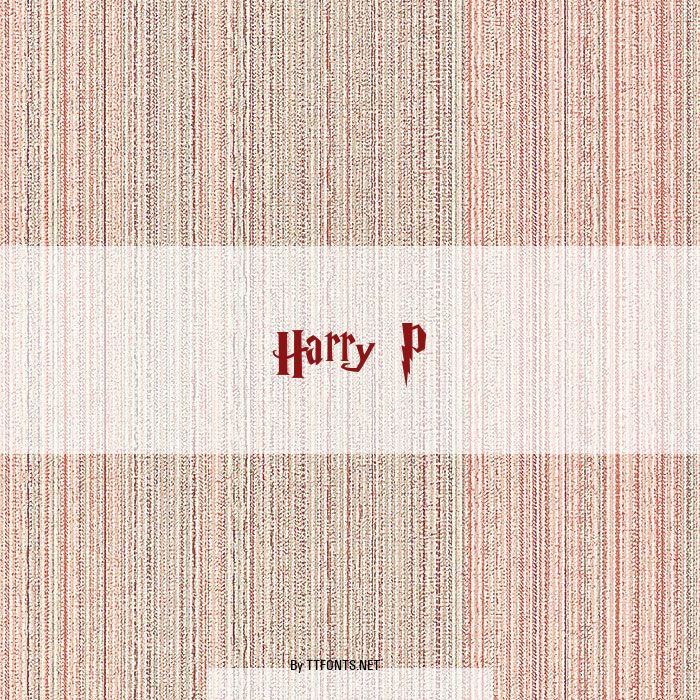 Harry P example
